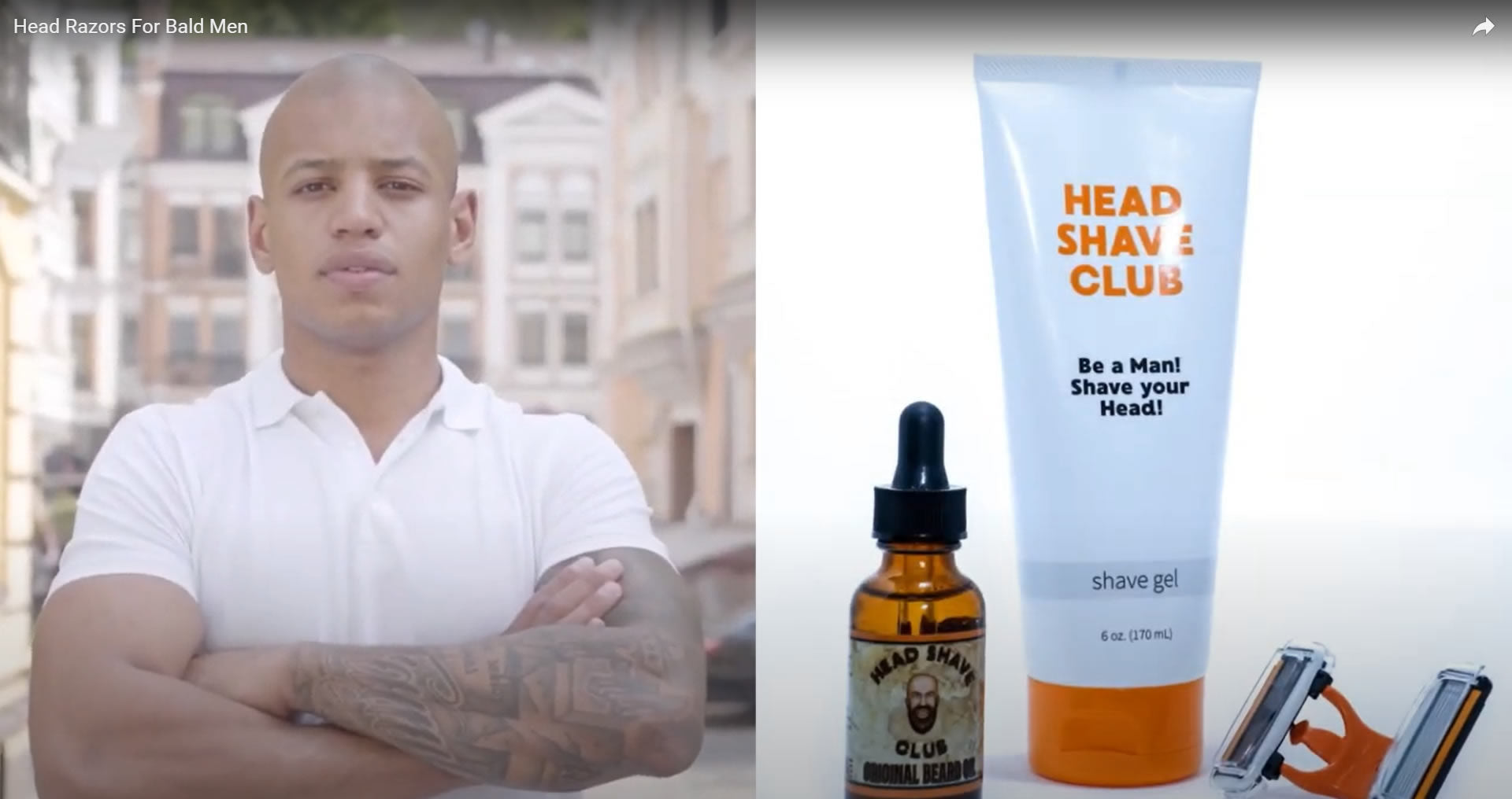 The Evolution Of Bald Men – Halftime Razors