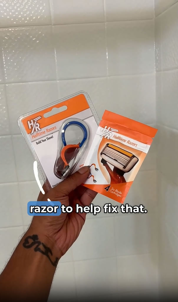 Halftime Razor with c-clip
